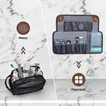 Mens bathroom bag